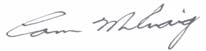 Campbell McCuaig signature