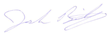 Joshua Bailey signature