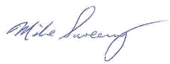 Mike Sweeney signature