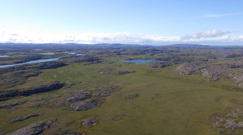 Overview of the tundra, Hope Bay greenstone belt